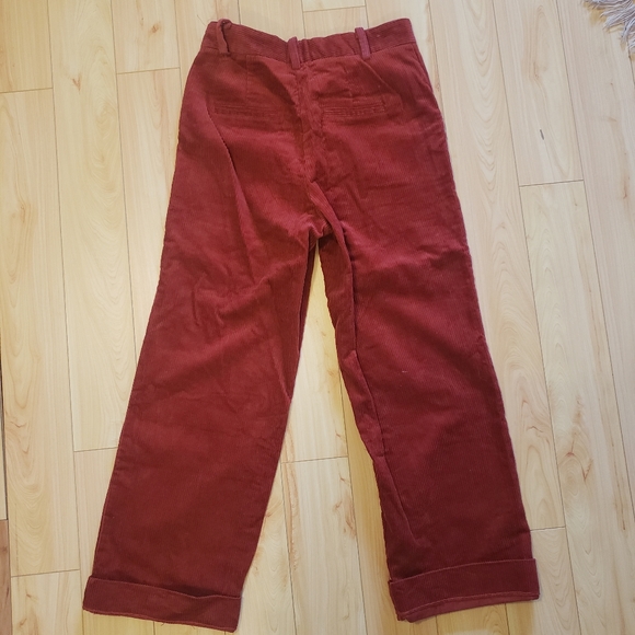Large Rust Cord Pants - Picture 4 of 4